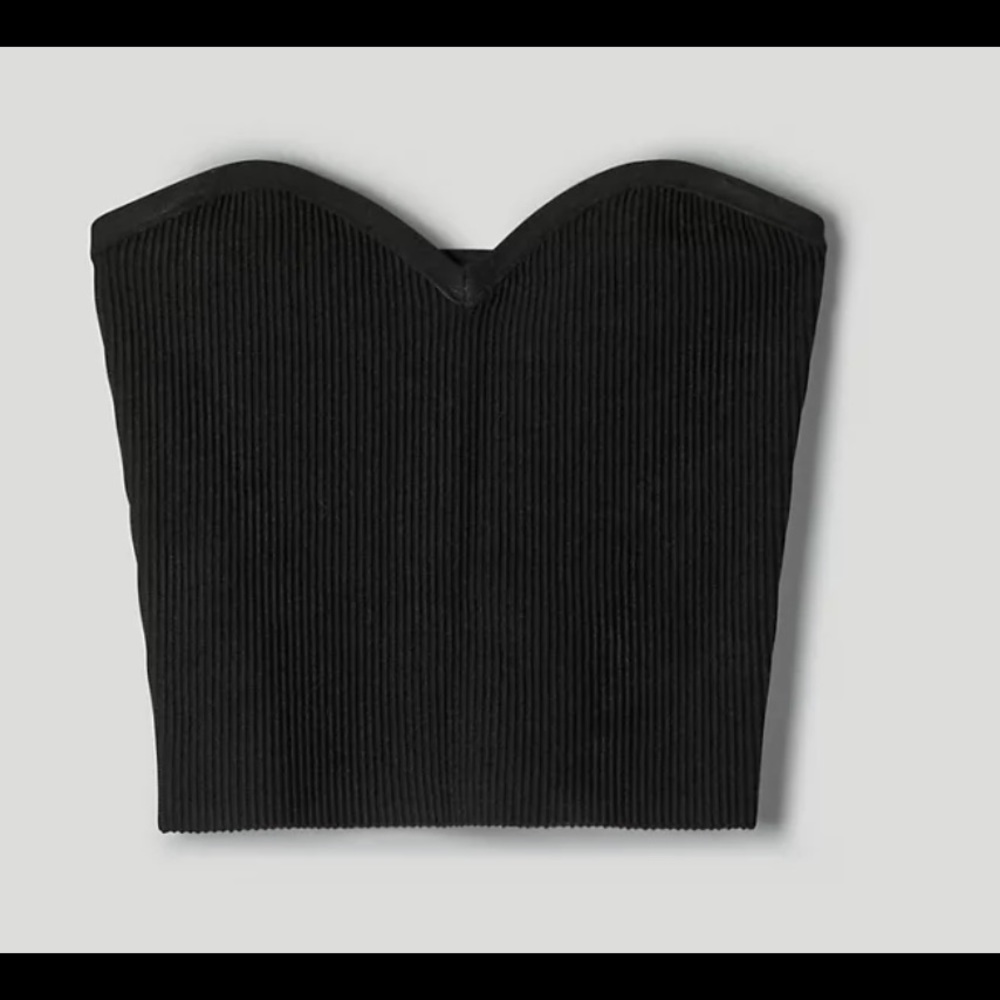 Babaton Sculpt Knit Sweetheart Tube Top